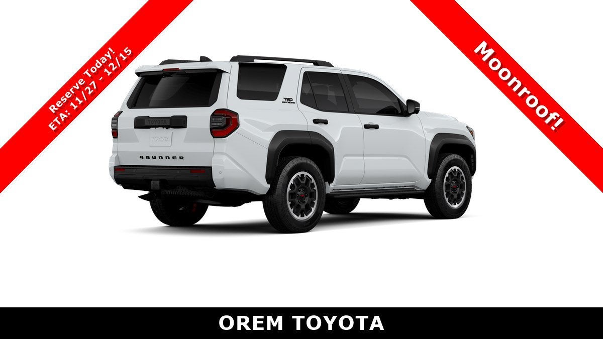 2026 Toyota 4Runner TRD Off-Road Premium
