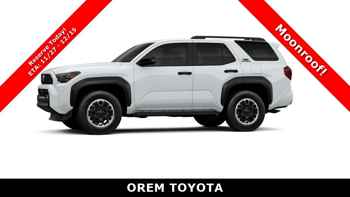 2026 Toyota 4Runner TRD Off-Road Premium