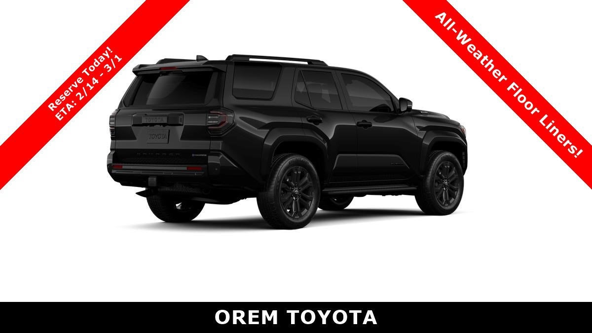 2026 Toyota 4Runner i-FORCE MAX Platinum