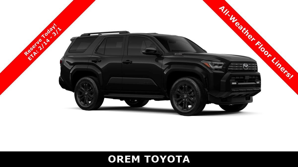 2026 Toyota 4Runner i-FORCE MAX Platinum