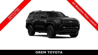 2026 Toyota 4Runner i-FORCE MAX Platinum