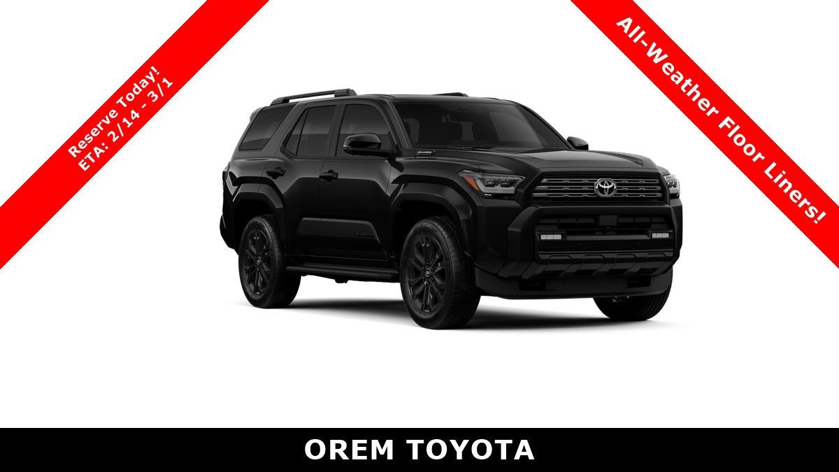 2026 Toyota 4Runner i-FORCE MAX Platinum