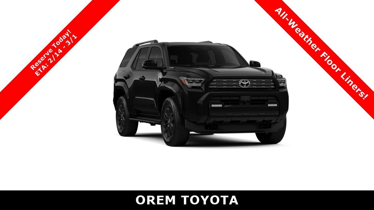 2026 Toyota 4Runner i-FORCE MAX Platinum