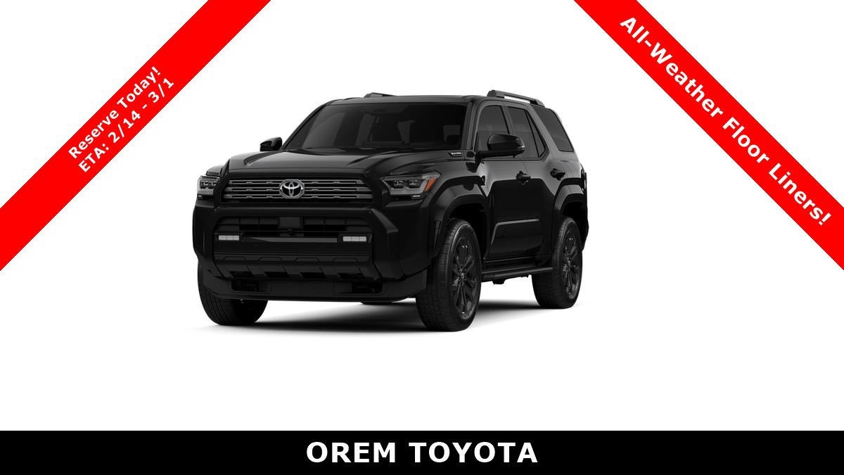 2026 Toyota 4Runner i-FORCE MAX Platinum