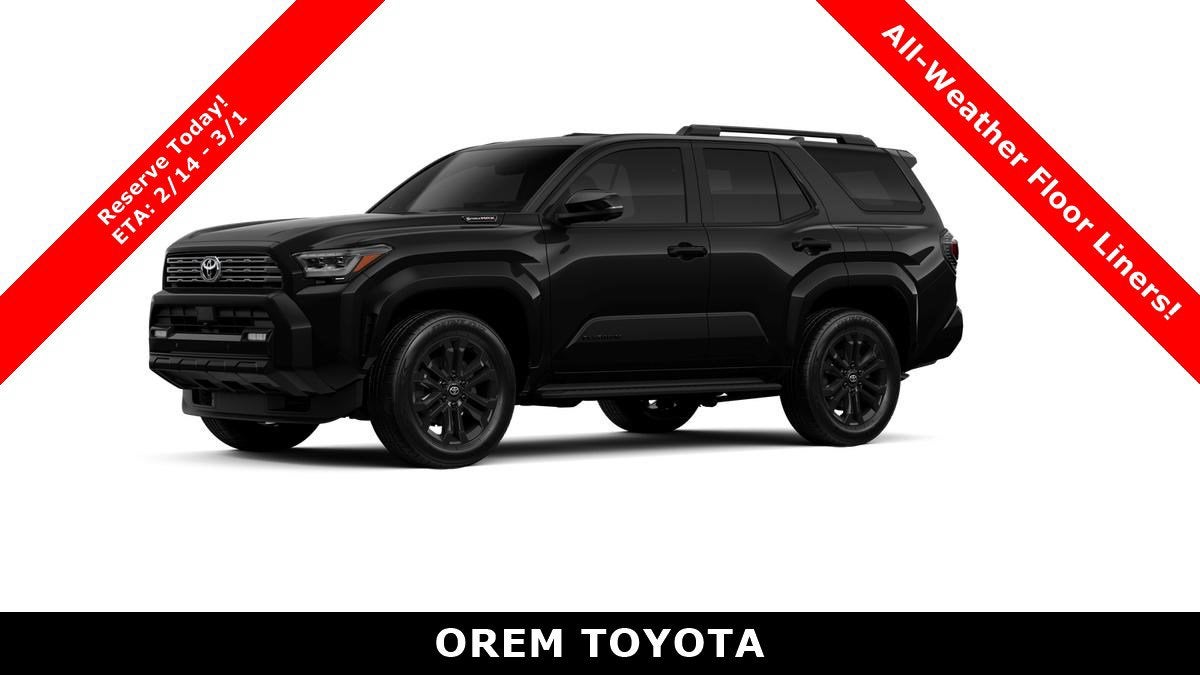 2026 Toyota 4Runner i-FORCE MAX Platinum