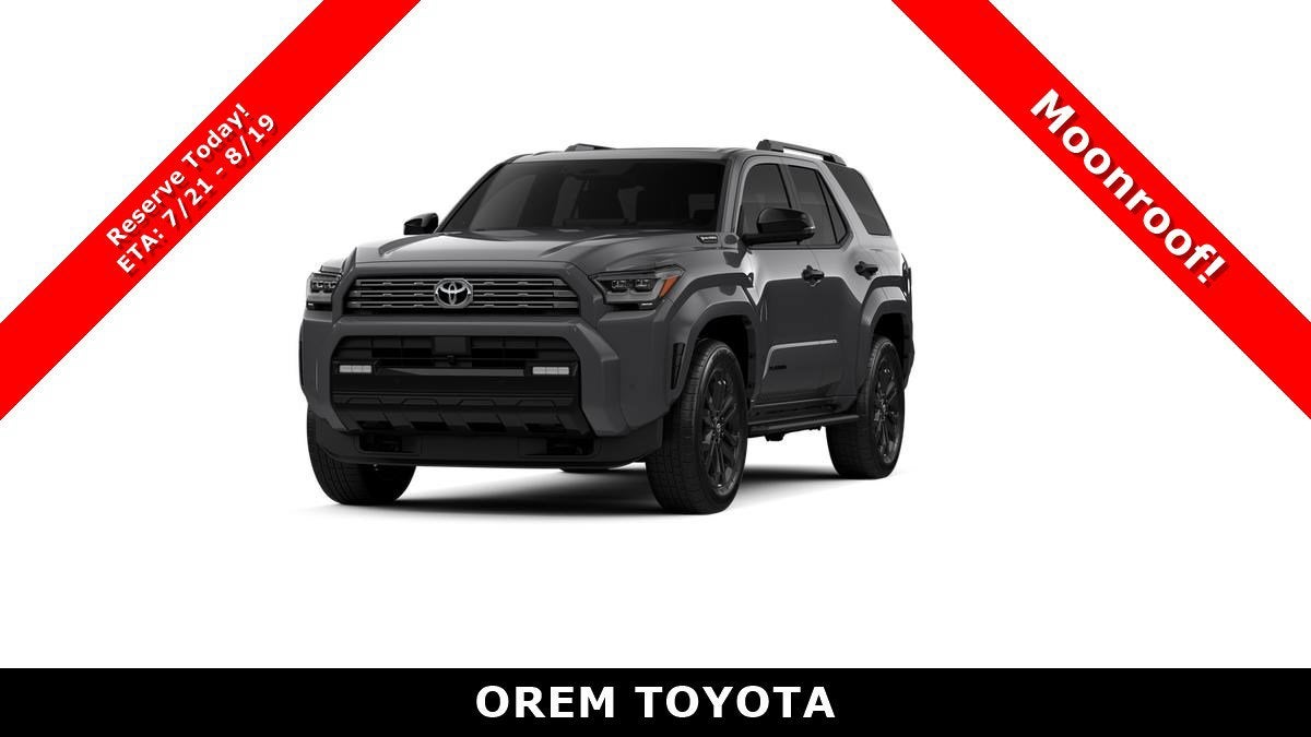 2026 Toyota 4Runner i-FORCE MAX Platinum