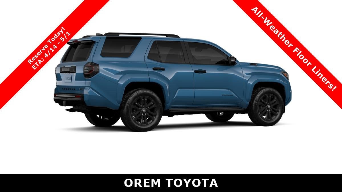 2026 Toyota 4Runner i-FORCE MAX Platinum