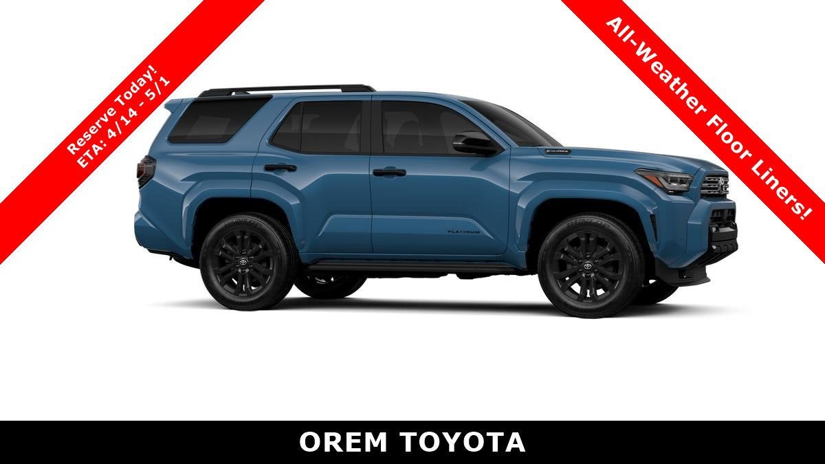 2026 Toyota 4Runner i-FORCE MAX Platinum