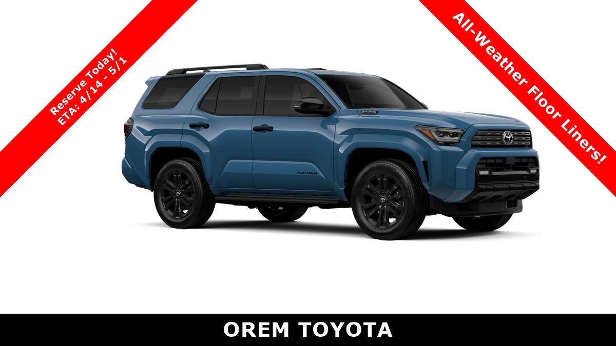 2026 Toyota 4Runner i-FORCE MAX Platinum