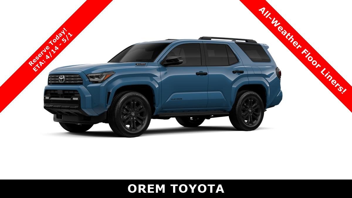 2026 Toyota 4Runner i-FORCE MAX Platinum