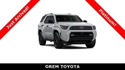 2026 Toyota 4Runner i-FORCE MAX Platinum