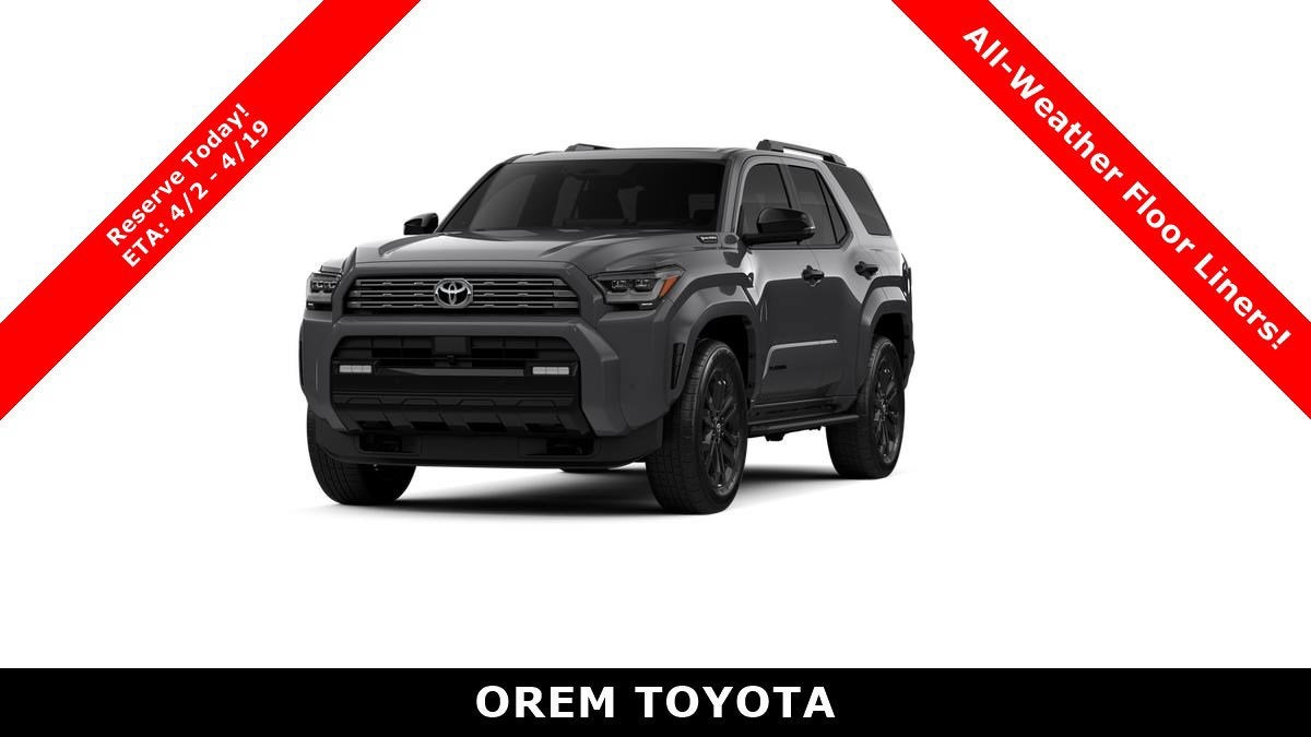 2026 Toyota 4Runner Hybrid Platinum