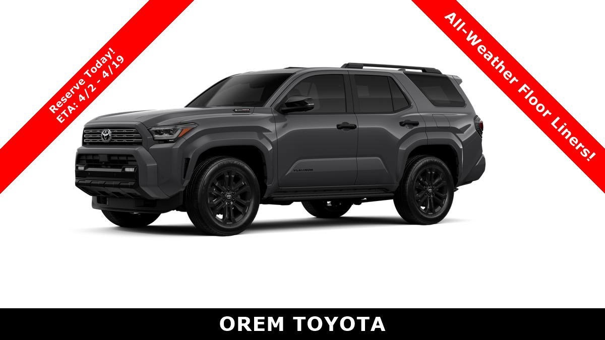 2026 Toyota 4Runner Hybrid Platinum