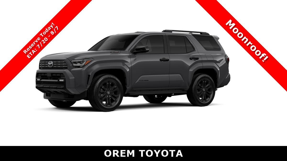 2026 Toyota 4Runner i-FORCE MAX Platinum