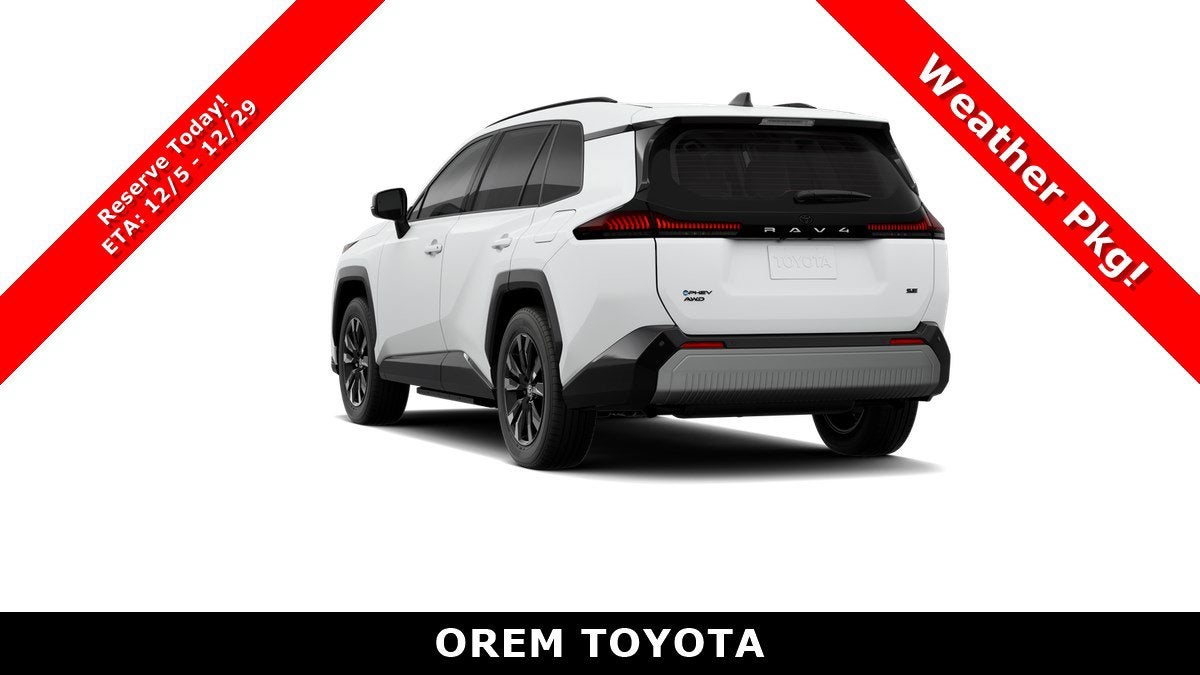 2026 Toyota RAV4 Plug-in Hybrid SE