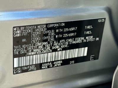 2025 Toyota RAV4 HYBRID Hybrid XLE