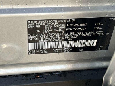 2025 Toyota RAV4 HYBRID Hybrid XLE