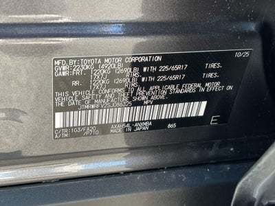 2025 Toyota RAV4 HYBRID Hybrid XLE