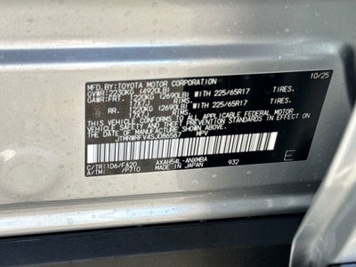 2025 Toyota RAV4 HYBRID Hybrid XLE