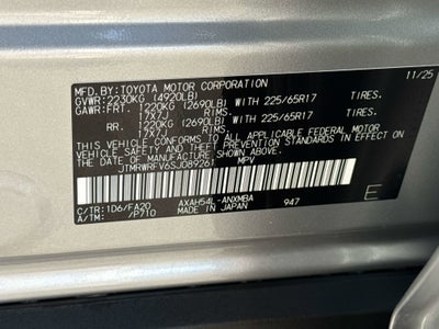 2025 Toyota RAV4 HYBRID Hybrid XLE