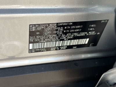 2025 Toyota RAV4 HYBRID Hybrid XLE