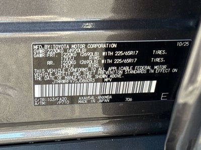 2025 Toyota RAV4 HYBRID Hybrid XLE