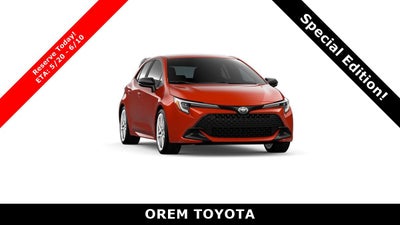 2026 Toyota Corolla Hatchback FX