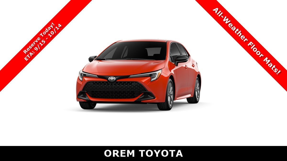 2027 Toyota Corolla Hatchback SE