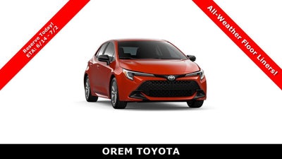 2026 Toyota Corolla Hatchback SE