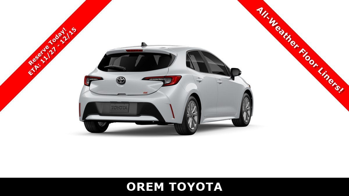 2027 Toyota Corolla Hatchback SE