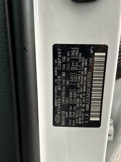 2019 Hyundai Tucson SE