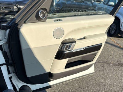 2017 Land Rover Range Rover HSE