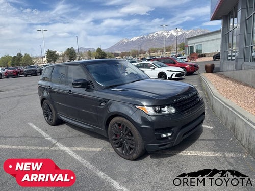 2016 Land Rover Range Rover Sport V8