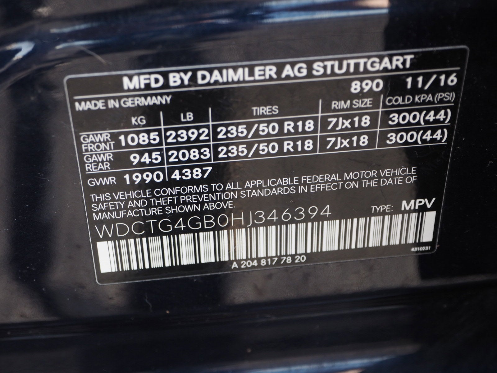 2017 Mercedes-Benz GLA GLA 250