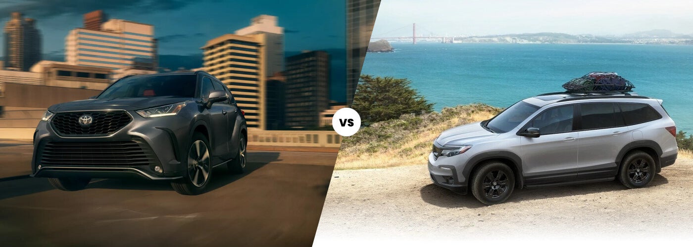 2023 Toyota Highlander vs. Honda Pilot