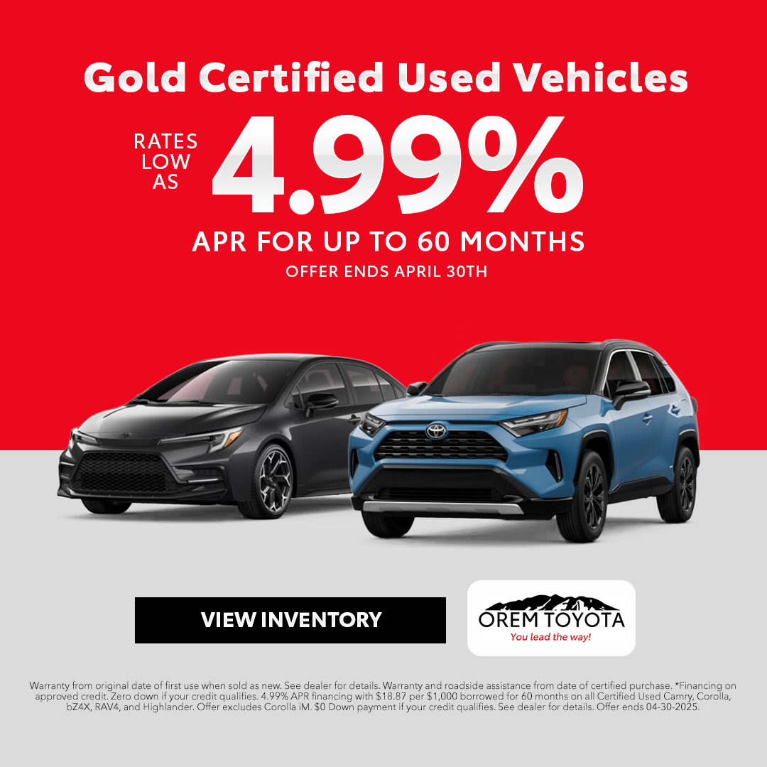 Toyota Dealer Orem UT | Orem Toyota