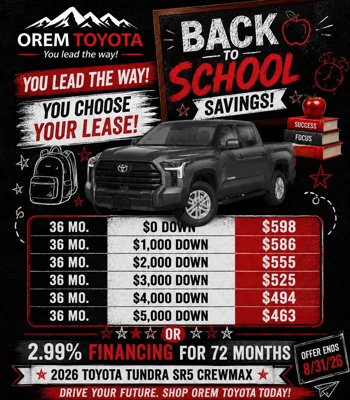 New 2026 Toyota Tundra Special