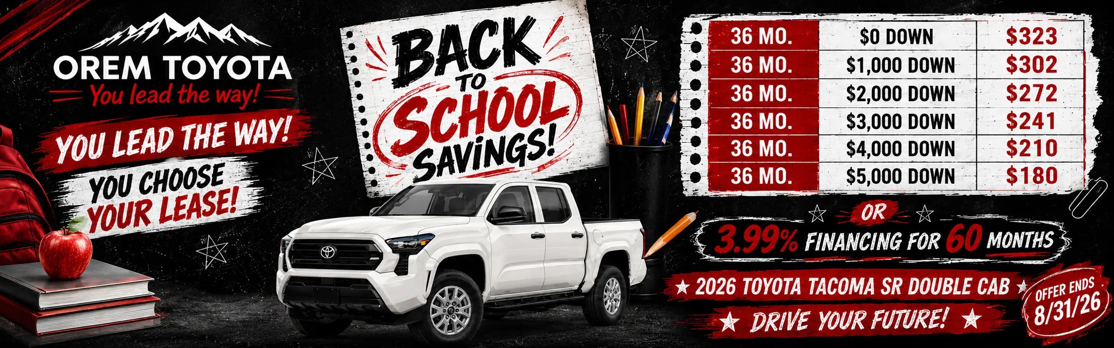 New Toyota Tacoma Special