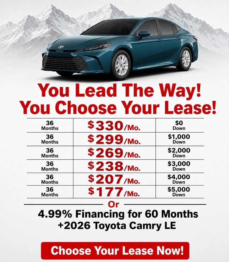 New Toyota Camry Special