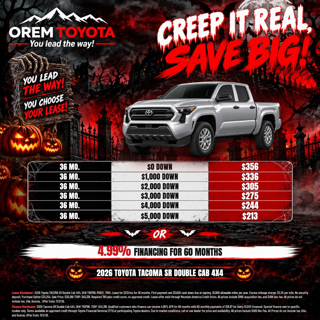 New 2026 Toyota Tacoma Special