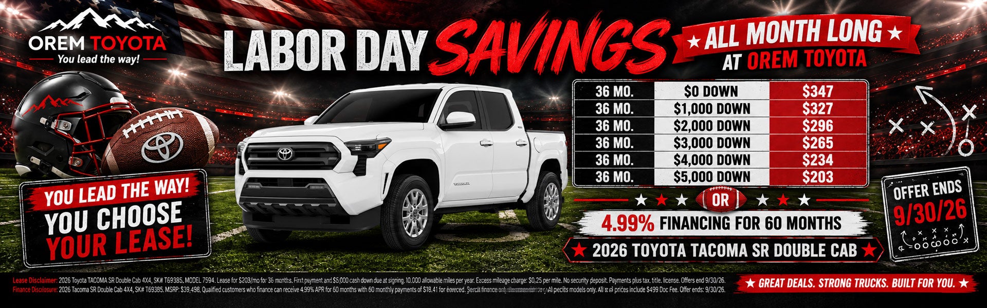 New Toyota Tacoma Special