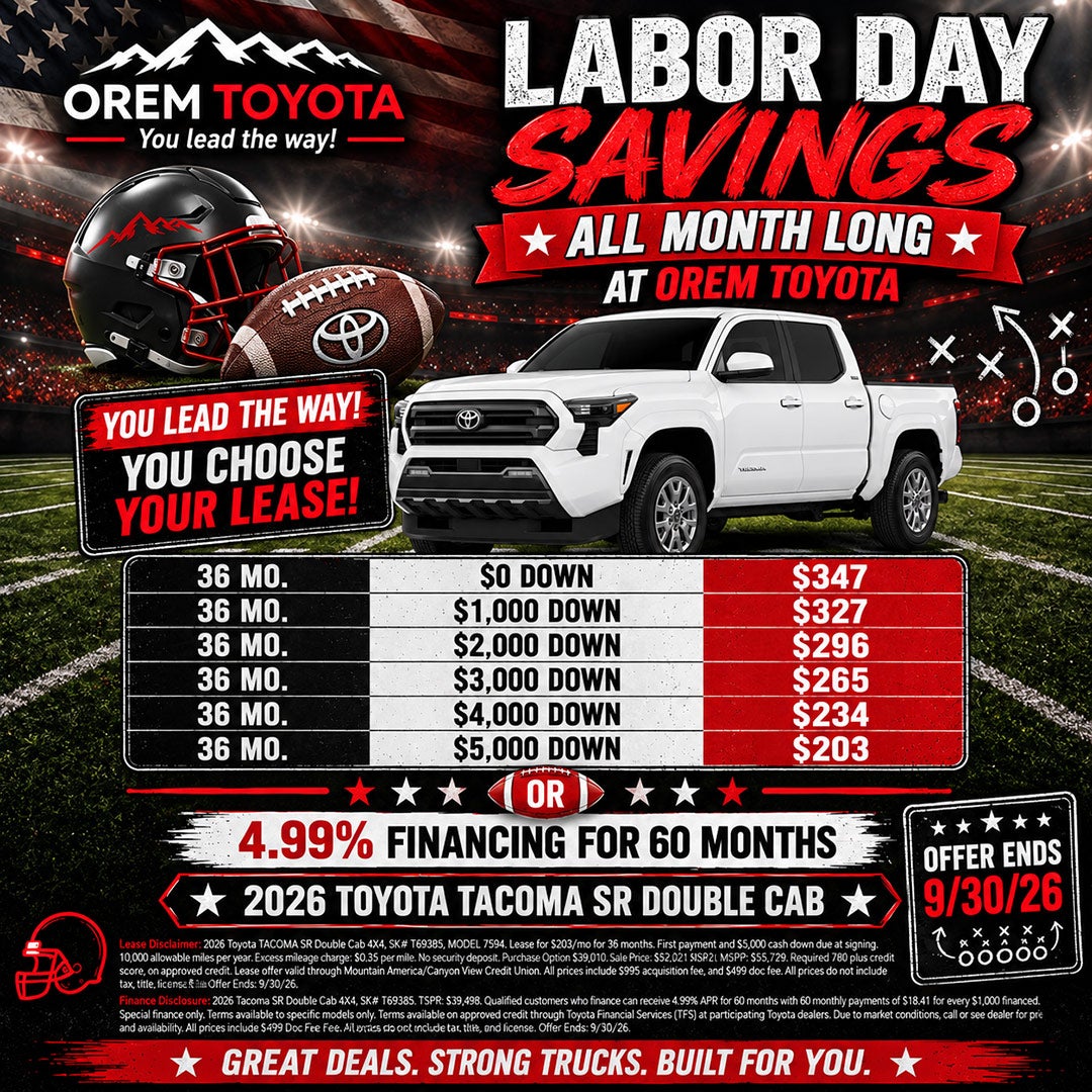 New 2026 Toyota Tacoma Special